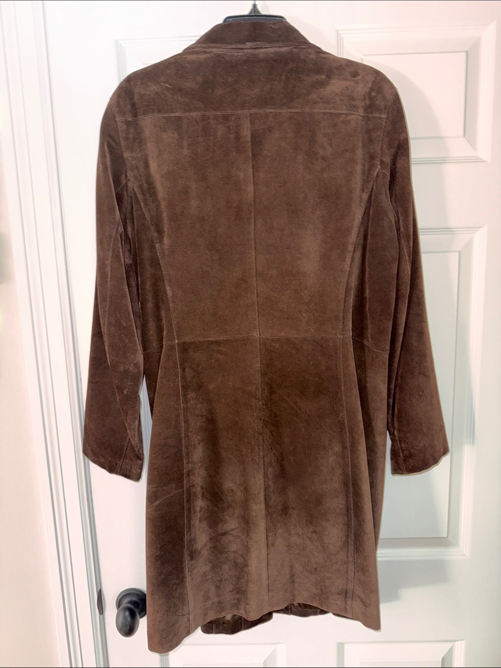 Marc New York Brown Suede Button-Front Jacket - Picture 7 of 16
